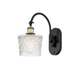 Sconces Single Glass by Innovations ( 405 | 518-1W-BAB-G402 Ballston ) 