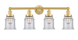 Bathroom Fixtures Four Lights by Innovations ( 405 | 616-4W-SG-G184 Edison ) 