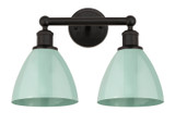 Bathroom Fixtures Two Lights by Innovations ( 405 | 616-2W-OB-MBD-75-SF Edison ) 