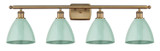 Bathroom Fixtures Four Lights by Innovations ( 405 | 516-4W-BB-MBD-75-SF Ballston ) 