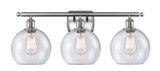 Bathroom Fixtures Three Lights by Innovations ( 405 | 516-3W-SN-G124-8 Ballston ) 