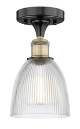 Semi-Flush Mts. Glass Down by Innovations ( 405 | 616-1F-BAB-G382 Edison ) 