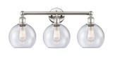 Bathroom Fixtures Three Lights by Innovations ( 405 | 616-3W-PN-G124-8 Edison ) 