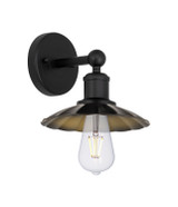 Sconces Metal by Innovations ( 405 | 616-1W-BK-M17-BK Franklin Restoration ) 