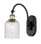 Sconces Single Glass by Innovations ( 405 | 518-1W-BAB-G559-5SDY Ballston ) 
