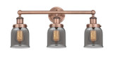 Bathroom Fixtures Three Lights by Innovations ( 405 | 616-3W-AC-G53 Edison ) 