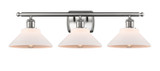 Bathroom Fixtures Three Lights by Innovations ( 405 | 516-3W-SN-G131 Ballston ) 