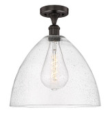 Semi-Flush Mts. Glass Down by Innovations ( 405 | 616-1F-OB-GBD-164 Edison ) 