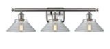 Bathroom Fixtures Three Lights by Innovations ( 405 | 516-3W-SN-G132 Ballston ) 