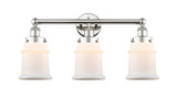 Bathroom Fixtures Three Lights by Innovations ( 405 | 616-3W-PN-G181 Edison ) 