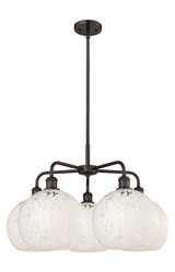 Mid. Chandeliers Glass Down by Innovations ( 405 | 516-5CR-OB-G1216-10WM Ballston ) 