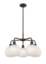Mid. Chandeliers Glass Down by Innovations ( 405 | 516-5CR-OB-G1216-8WM Ballston ) 