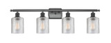 Bathroom Fixtures Four Lights by Innovations ( 405 | 516-4W-BK-G112-LED Ballston ) 