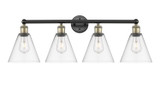 Bathroom Fixtures Four Lights by Innovations ( 405 | 616-4W-BAB-GBC-82 Edison ) 