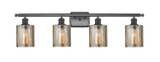 Bathroom Fixtures Four Lights by Innovations ( 405 | 516-4W-BK-G116-LED Ballston ) 