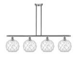 Linear/Island 4 Light + by Innovations ( 405 | 516-4I-SN-G122-10RW Ballston ) 