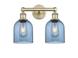 Bathroom Fixtures Two Lights by Innovations ( 405 | 616-2W-AB-G558-6BL Edison ) 