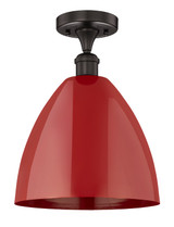 Semi-Flush Mts. Glass Down by Innovations ( 405 | 616-1F-OB-MBD-12-RD Edison ) 