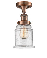 Semi-Flush Mts. Glass Down by Innovations ( 405 | 517-1CH-AC-G184 Franklin Restoration ) 