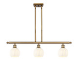 Linear/Island 3 Light Bar by Innovations ( 405 | 516-3I-BB-G1217-6WV Ballston ) 