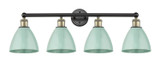 Bathroom Fixtures Four Lights by Innovations ( 405 | 616-4W-BAB-MBD-75-SF Edison ) 