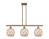 Linear/Island 3 Light Bar by Innovations ( 405 | 516-3I-BB-G121-8RB-LED Ballston ) 