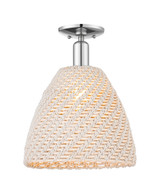 Semi-Flush Mts. Glass Down by Innovations ( 405 | 716-1C-PC-NBD-12-NAT Arcadia ) 