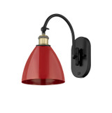 Sconces Metal by Innovations ( 405 | 518-1W-BAB-MBD-75-RD Ballston ) 