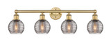 Bathroom Fixtures Four Lights by Innovations ( 405 | 616-4W-BB-G1213-6SM Edison ) 