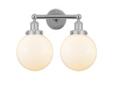 Bathroom Fixtures Two Lights by Innovations ( 405 | 616-2W-PC-G201-8 Edison ) 