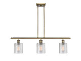 Linear/Island 3 Light Bar by Innovations ( 405 | 516-3I-AB-G112-LED Ballston ) 