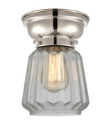 Flush Mounts Glass Down by Innovations ( 405 | 623-1F-PN-G142 Franklin Restoration ) 