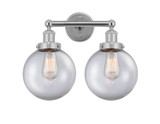 Bathroom Fixtures Two Lights by Innovations ( 405 | 616-2W-PC-G202-8 Edison ) 