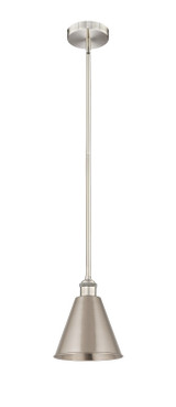 Mini Pendants Metal Shade by Innovations ( 405 | 616-1S-SN-MBC-8-SN Edison ) 