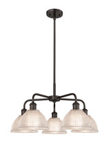 Mid. Chandeliers Glass Down by Innovations ( 405 | 516-5CR-OB-G422 Ballston ) 