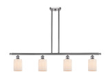 Linear/Island 4 Light + by Innovations ( 405 | 516-4I-SN-G341-LED Ballston ) 