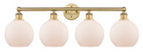 Bathroom Fixtures Four Lights by Innovations ( 405 | 616-4W-BB-G121-8 Edison ) 