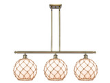 Linear/Island 3 Light Bar by Innovations ( 405 | 516-3I-AB-G121-10RB Ballston ) 