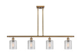 Linear/Island 4 Light + by Innovations ( 405 | 516-4I-BB-G112-LED Ballston ) 