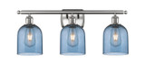 Bathroom Fixtures Three Lights by Innovations ( 405 | 516-3W-SN-G558-6BL Ballston ) 