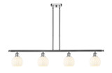 Linear/Island 4 Light + by Innovations ( 405 | 516-4I-PC-G1217-6WV Ballston ) 