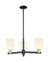 Mid. Chandeliers Glass Up by Innovations ( 405 | 716-3CR-BAB-G559-5GWH Arcadia ) 
