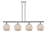 Linear/Island 4 Light + by Innovations ( 405 | 516-4I-PC-G121-8RB Ballston ) 