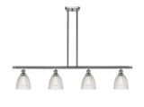 Linear/Island 4 Light + by Innovations ( 405 | 516-4I-SN-G382-LED Ballston ) 