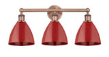 Bathroom Fixtures Three Lights by Innovations ( 405 | 616-3W-AC-MBD-75-RD Edison ) 