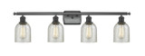 Bathroom Fixtures Four Lights by Innovations ( 405 | 516-4W-BK-G259-LED Ballston ) 