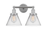 Bathroom Fixtures Two Lights by Innovations ( 405 | 616-2W-PC-G42 Edison ) 