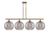 Linear/Island 4 Light + by Innovations ( 405 | 516-4I-BB-G1213-12SM Ballston ) 