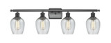 Bathroom Fixtures Four Lights by Innovations ( 405 | 516-4W-BK-G292-LED Ballston ) 