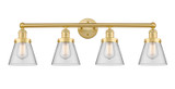 Bathroom Fixtures Four Lights by Innovations ( 405 | 616-4W-SG-G62 Edison ) 